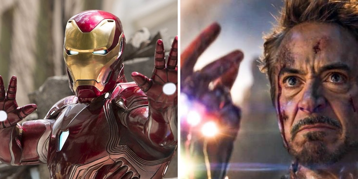 Iron Man's suit &amp; Tony Stark's Snap in Endgame