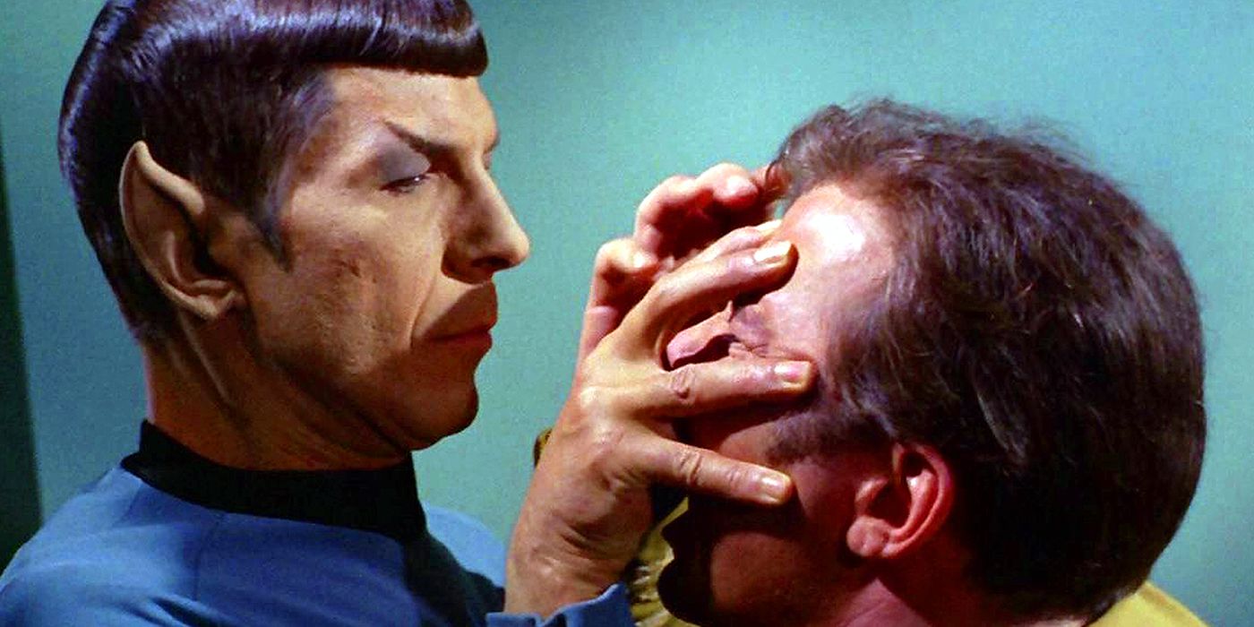 Vulcan mind meld from Star Trek