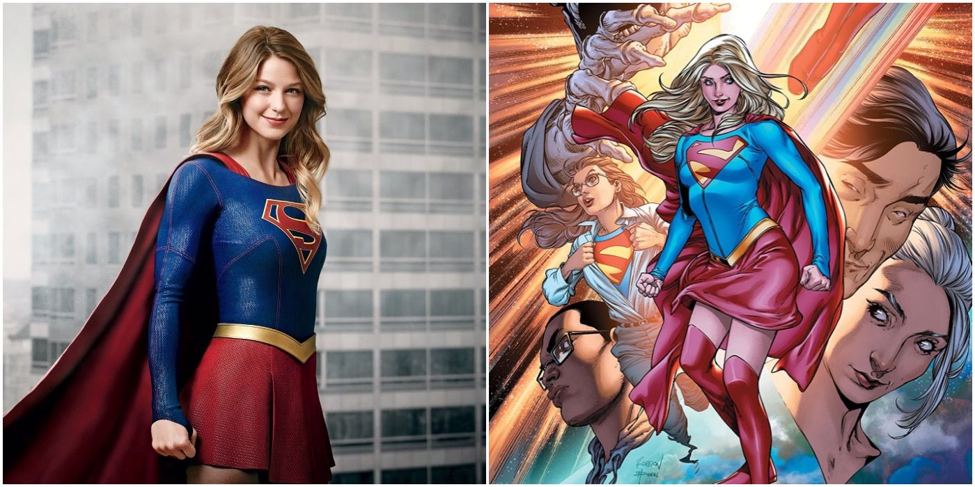 Melissa Benoist Supergirl &amp; Rebirth Costume Designs