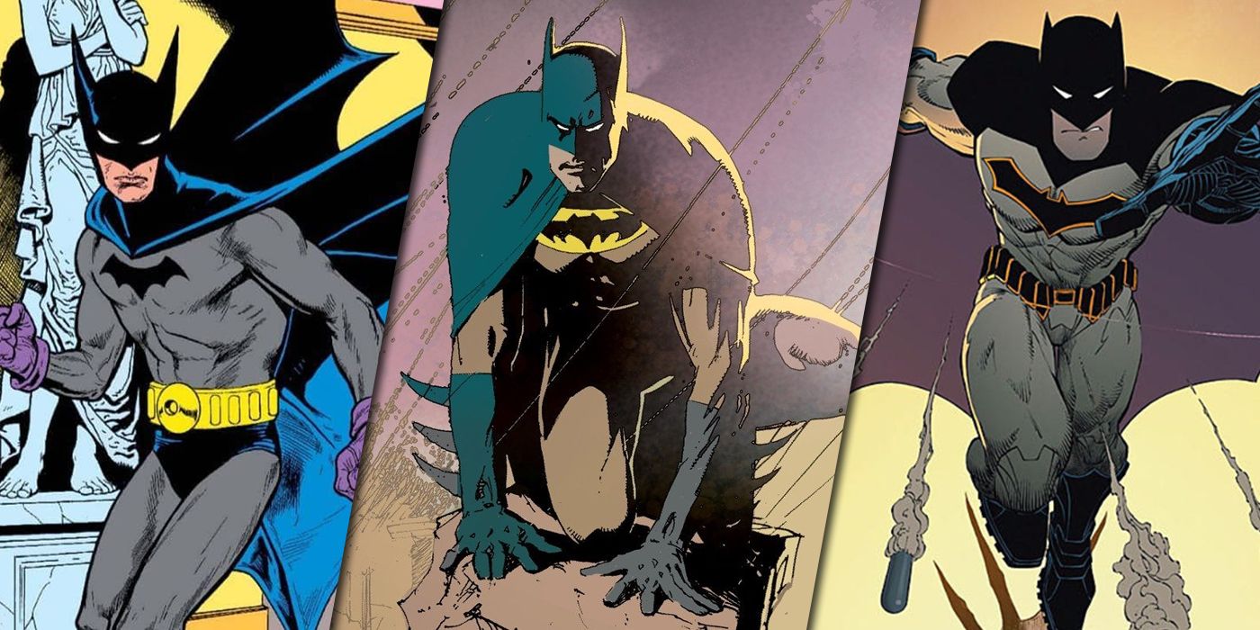 Batman's comic book costumes, ranked by influence and iconic