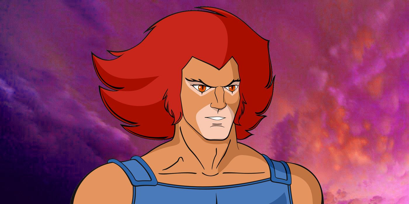 A portrait of Lion-O from Thundercats
