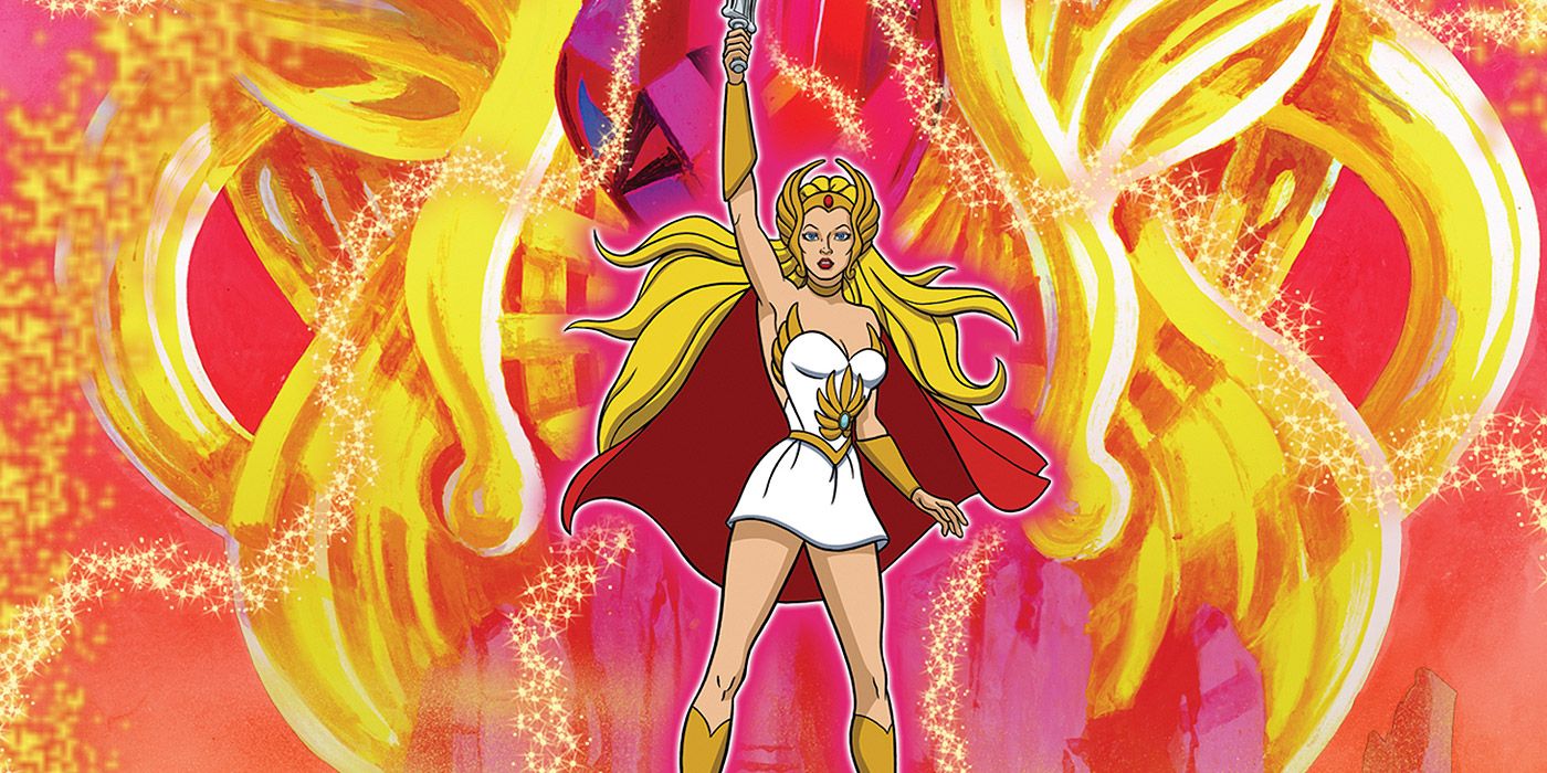 Adora se transforma em She-Ra, Princesa do Poder