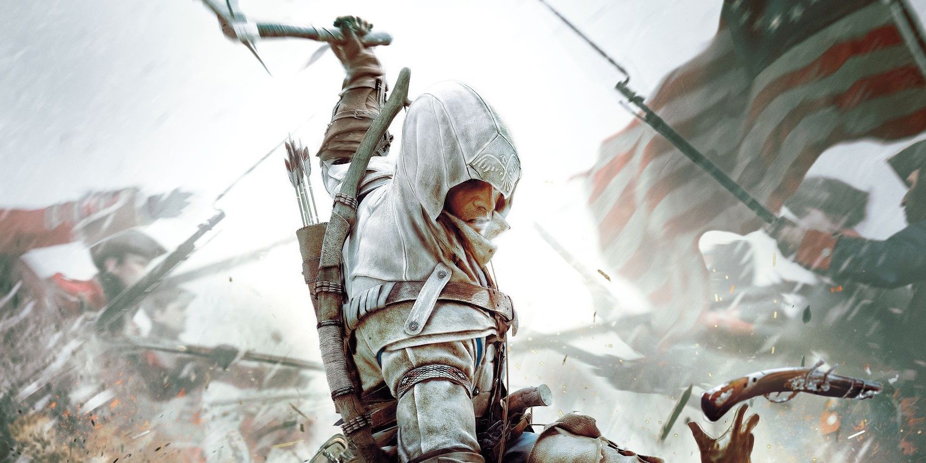 Assassins Creed 3 Conner with hatchet.