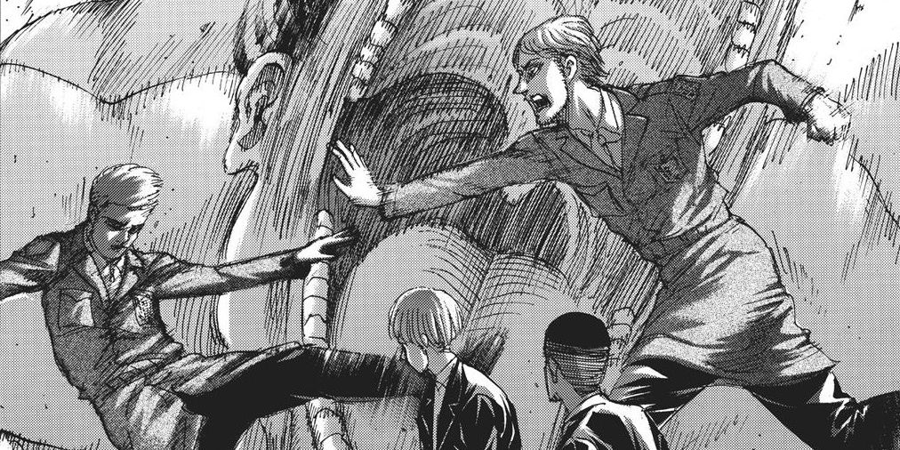 Manga Attack On Titan Yelena Saved From Titan