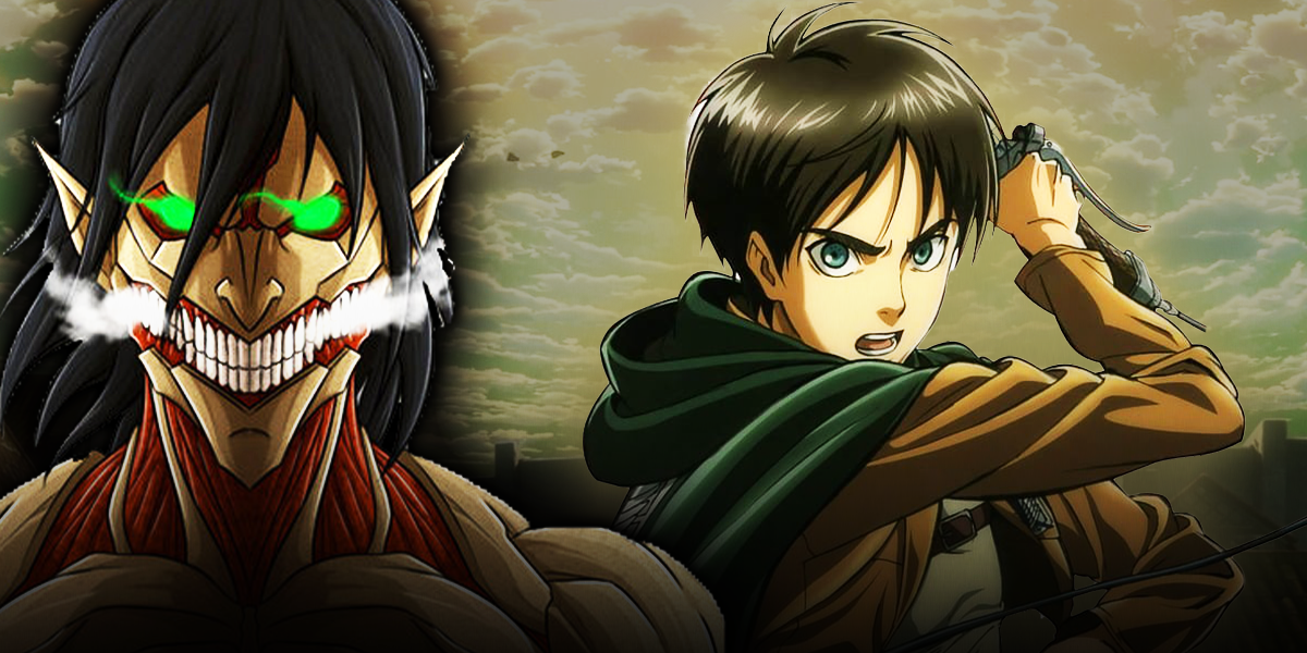 Download Attack On Titan Anime Eren Giant Skeleton Wallpaper   Wallpaperscom