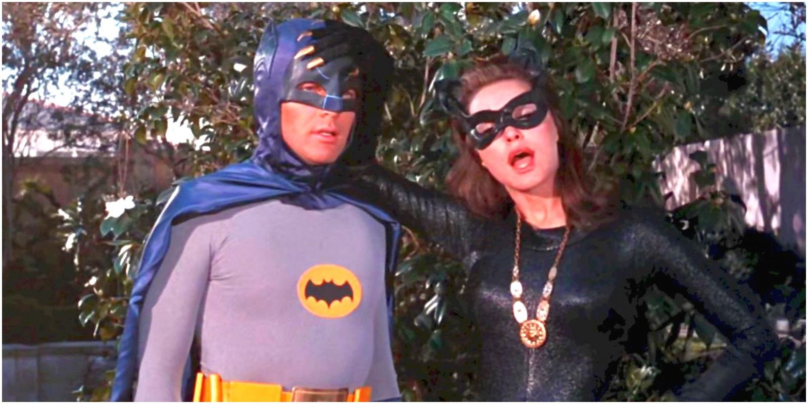 Batman and Catwoman Flirting from the 1966 show