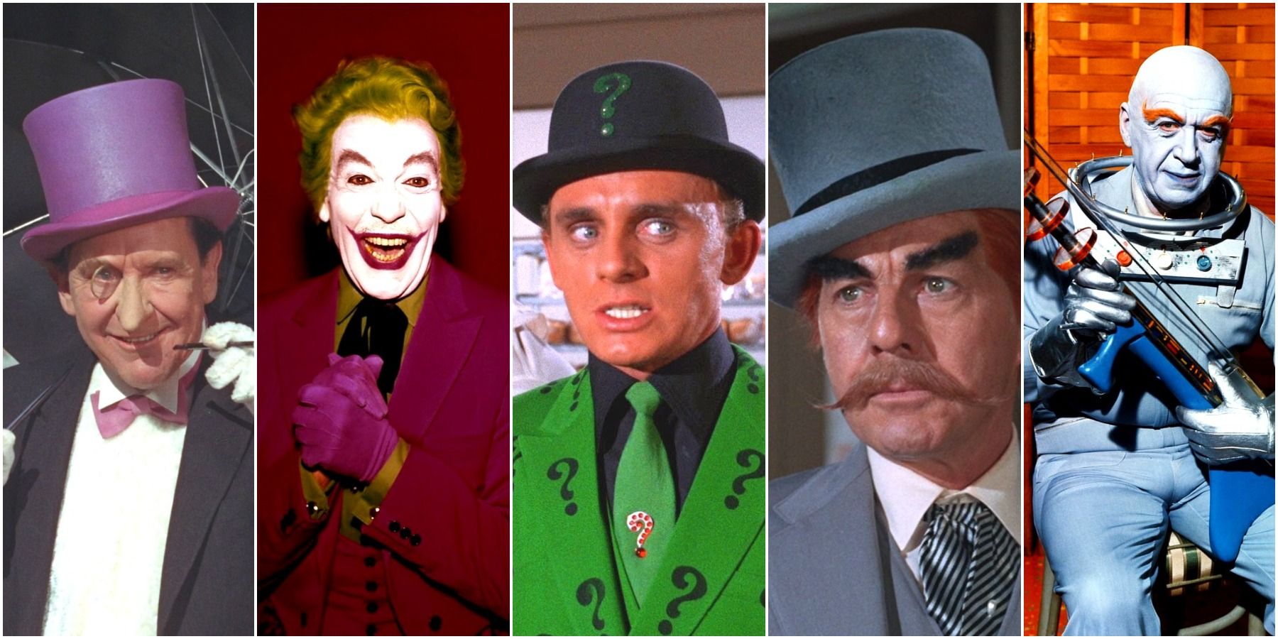 Batman's Rogues Gallery From 1966 Show