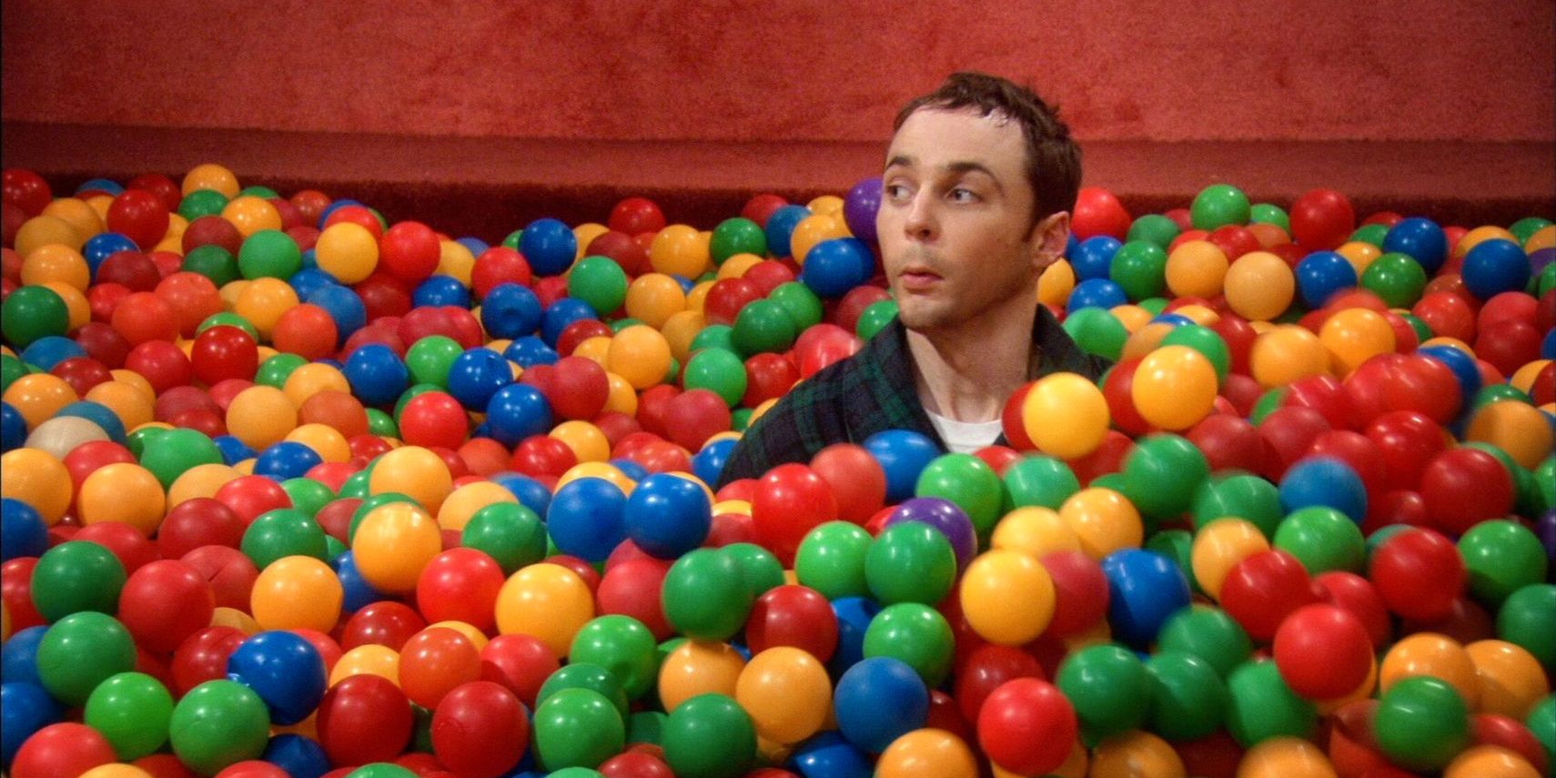 TV Big Bang Theory Sheldon Ball Pit Bazinga