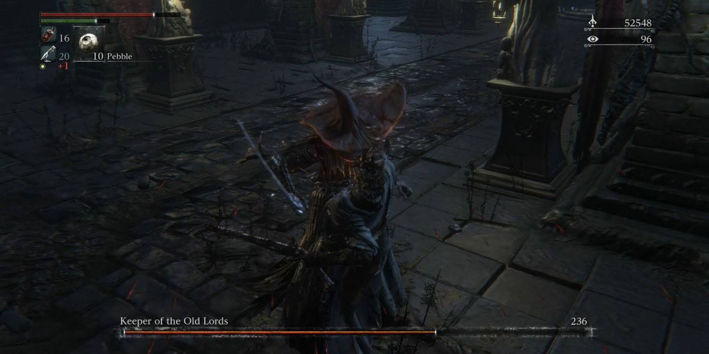 Bloodborne Keeper Of The Old Lords Boss Fight