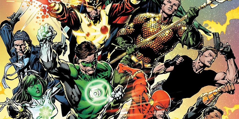 DC Comics' Brightest Day cover, with Captain Boomerang, Jade, Hal Jordan, and more