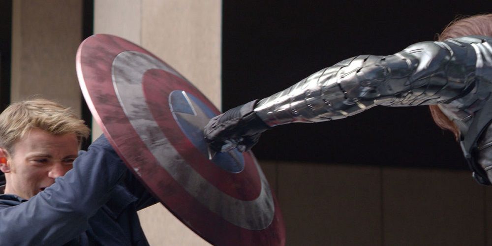 Movies Captain America vs Winter Soldier