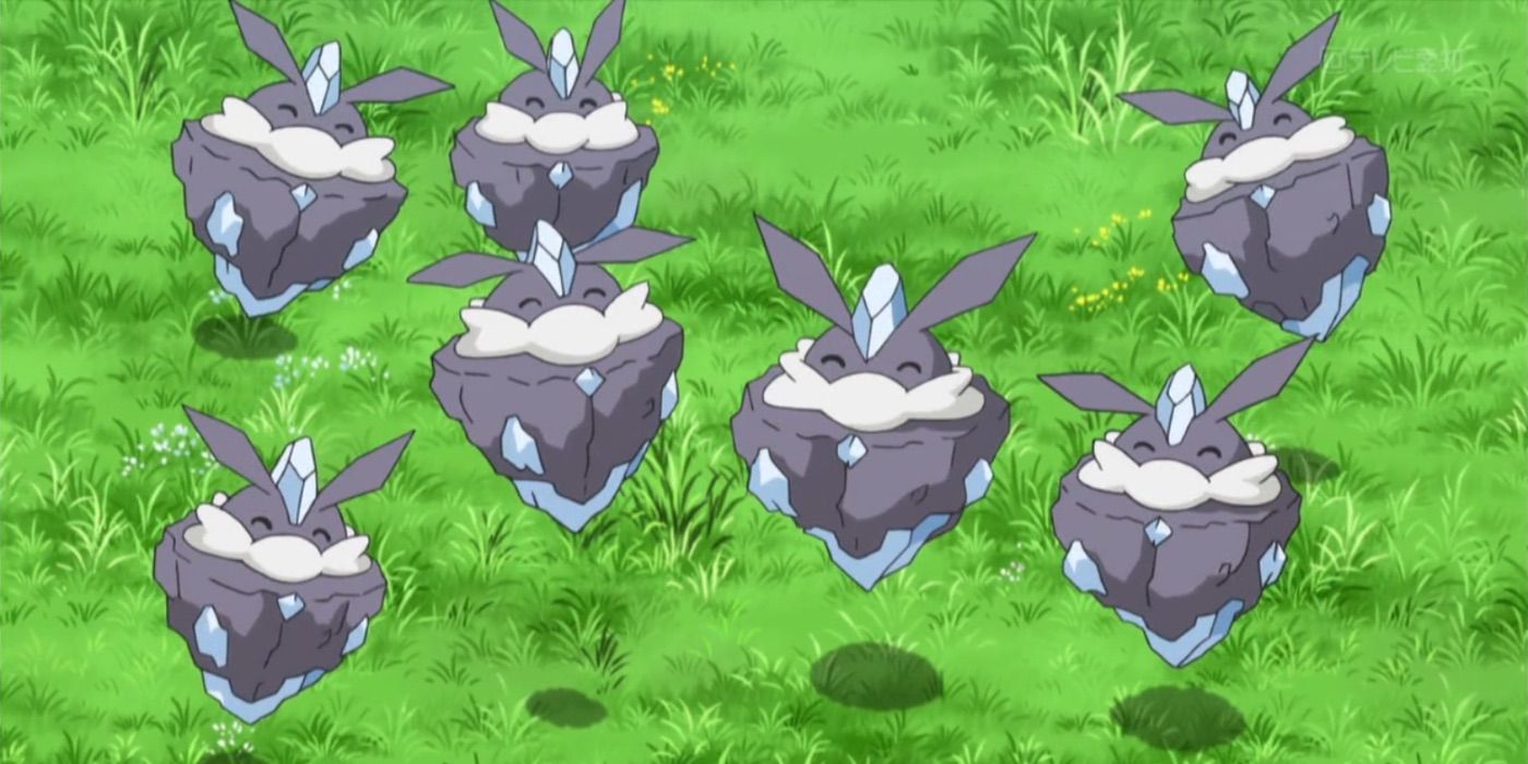 Carbink group in Pokémon.