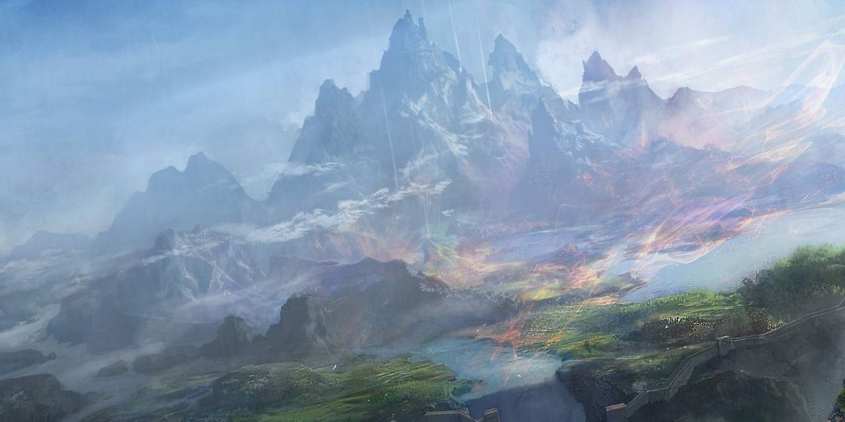 D&amp;D: The Sweeping landscape of the majestic Mount Celestia