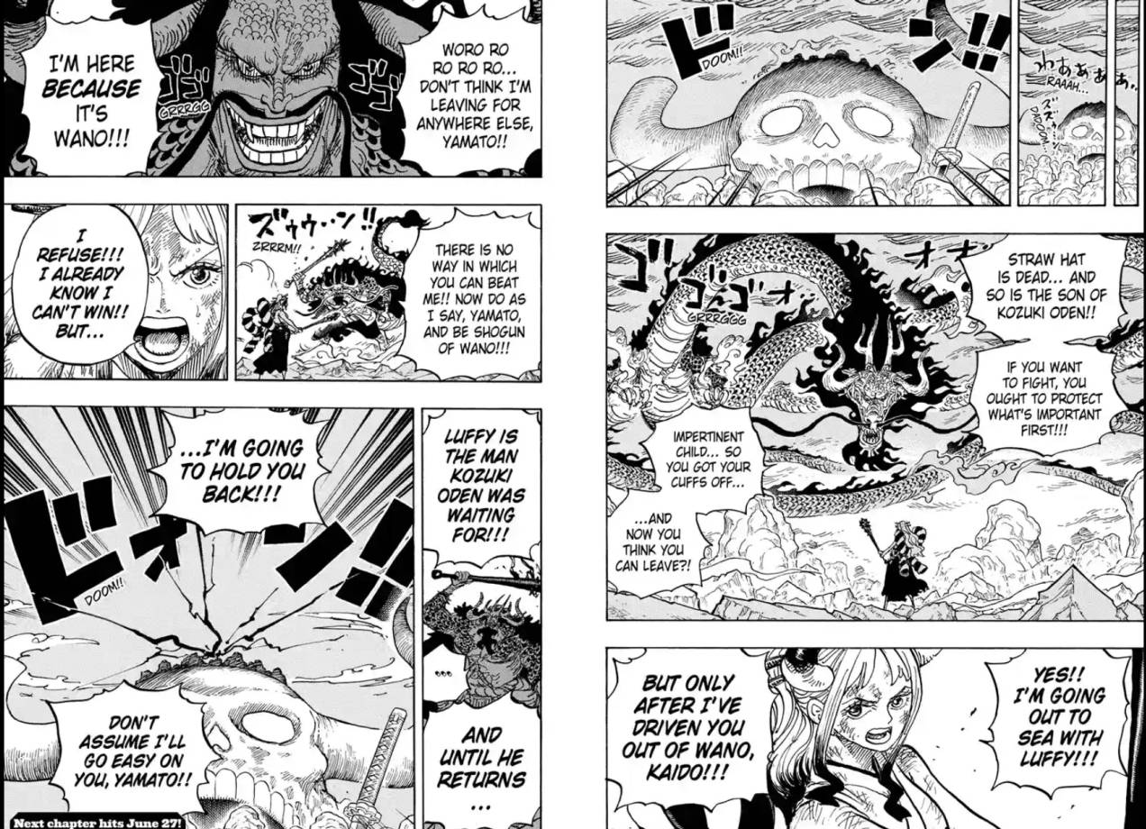 One Piece Chapter 1016 Recap Spoilers
