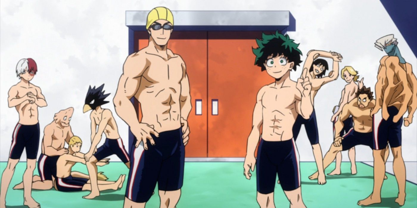 Class 1-A Has Endurance training at the pool