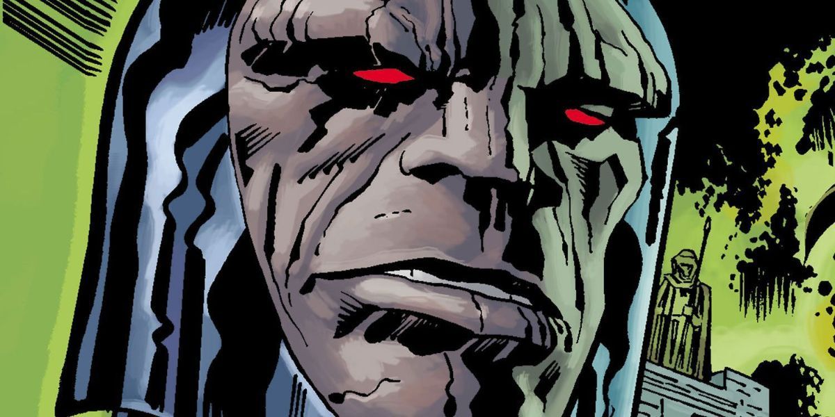 Close Up of Darkseid