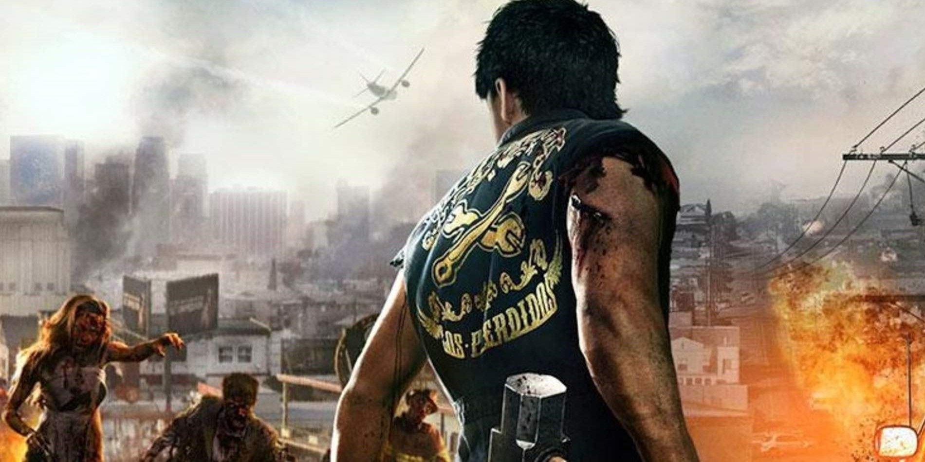 Dead Rising 3 Nick Ramos from behind.