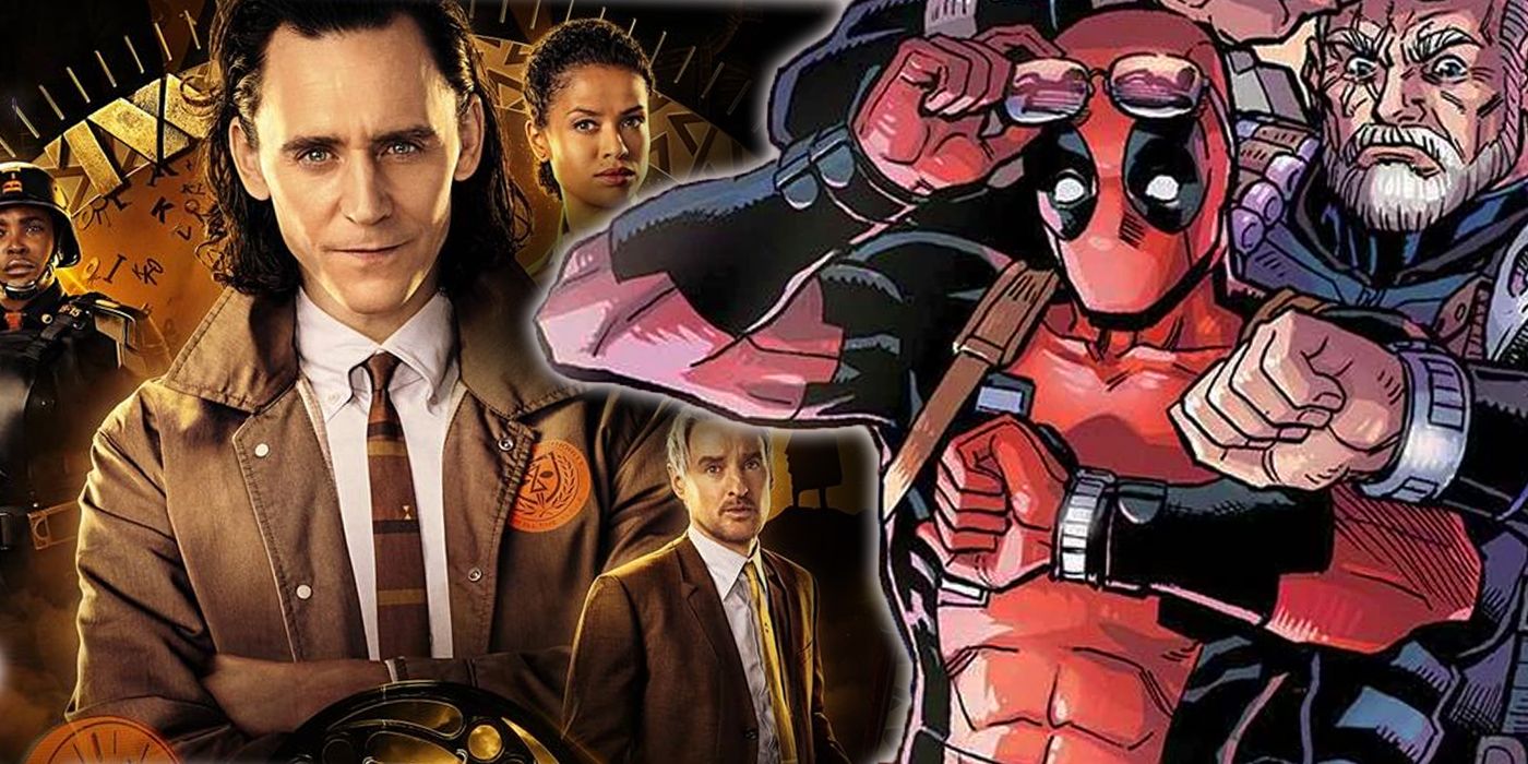 Deadpool Becomes a TVA Agent in Loki Crossover Art