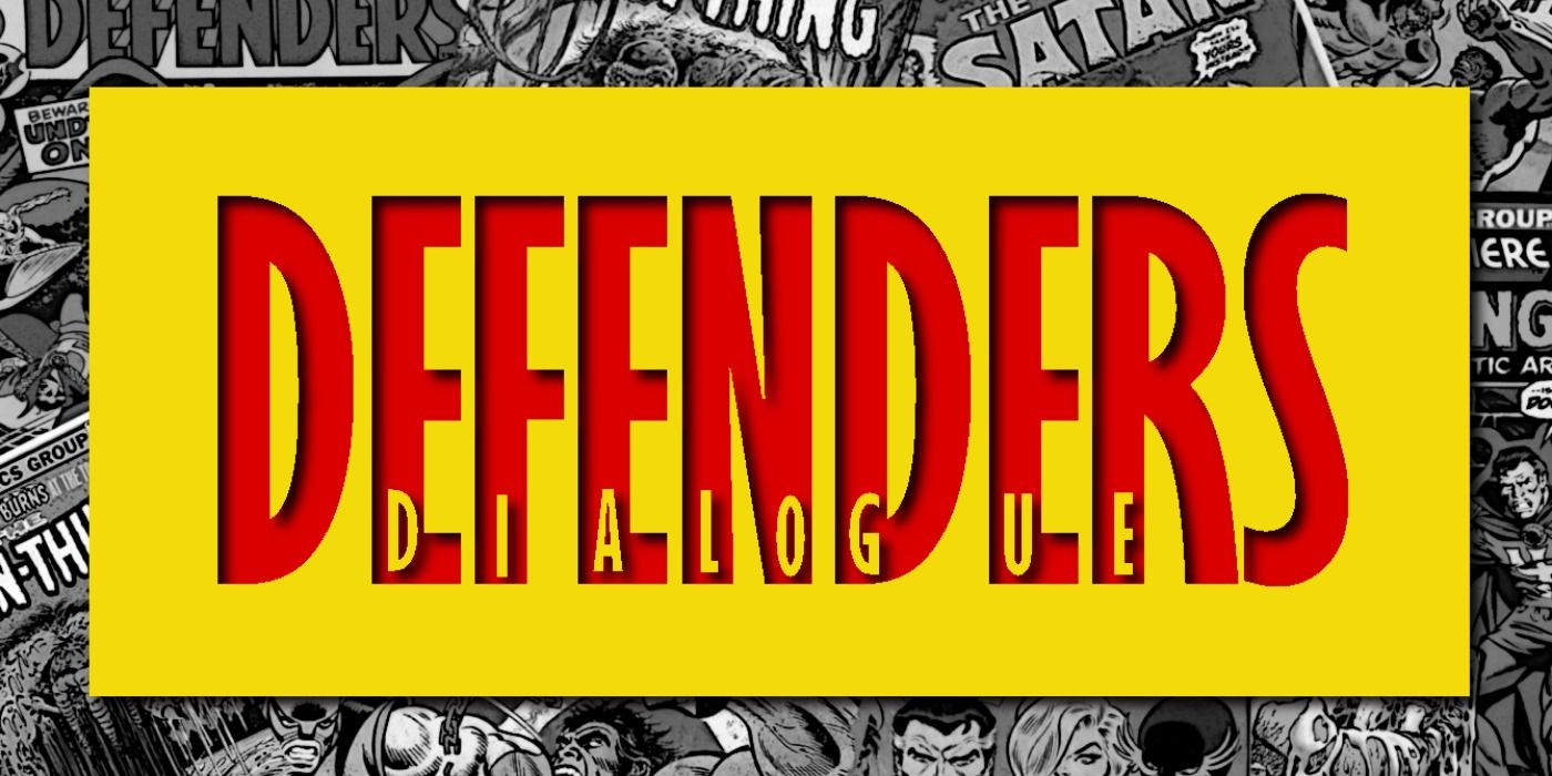 Defenders Dialogue podcast logo.