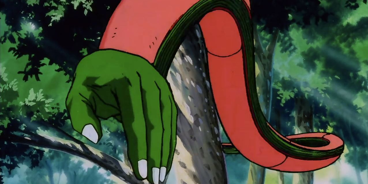 Anime Dragon Ball Piccolo Limb Elongation Forest