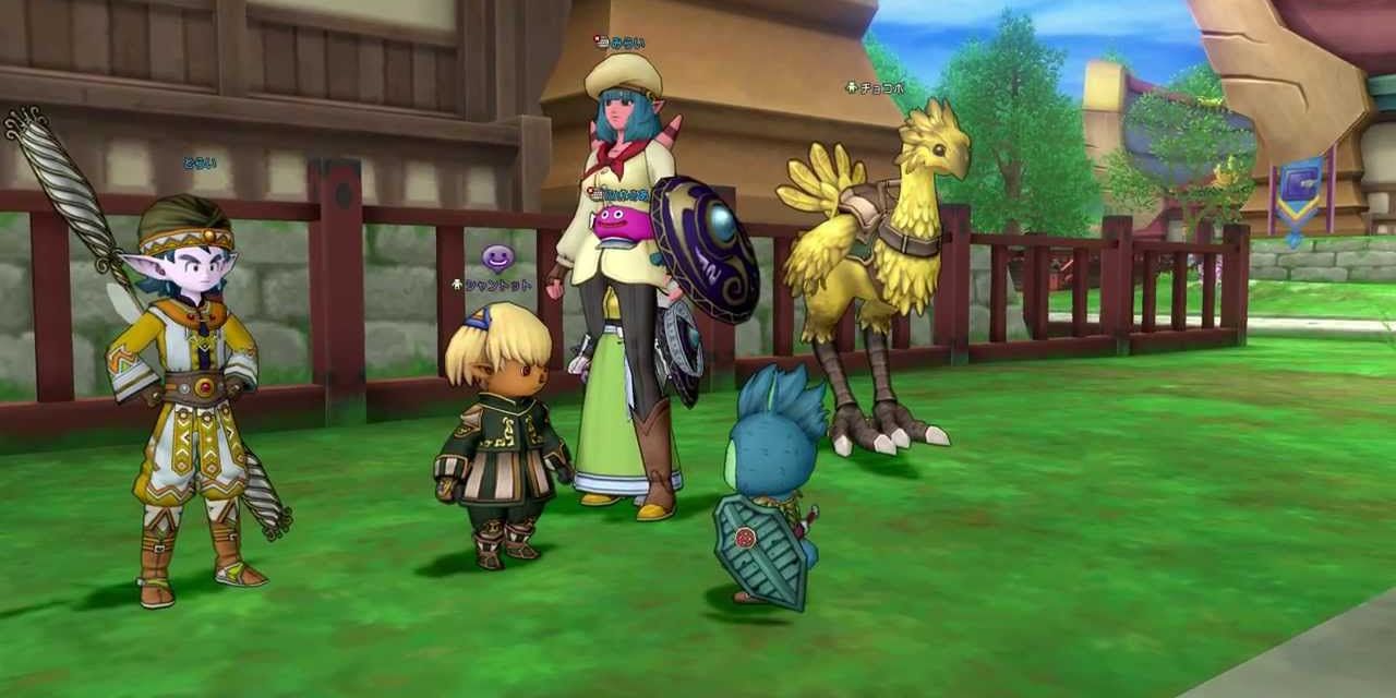 Video Games Dragon Quest X Shantotto Chocobo Appearance