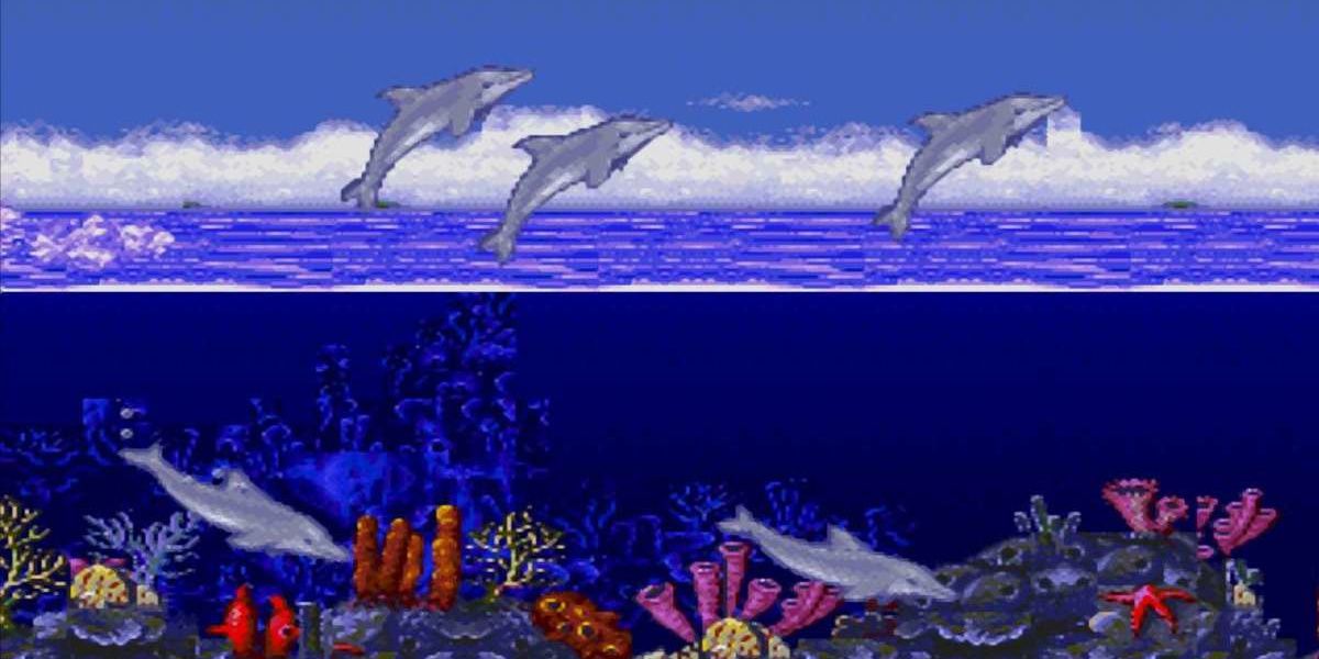 Genesis Ecco The Dolphin Screenshot