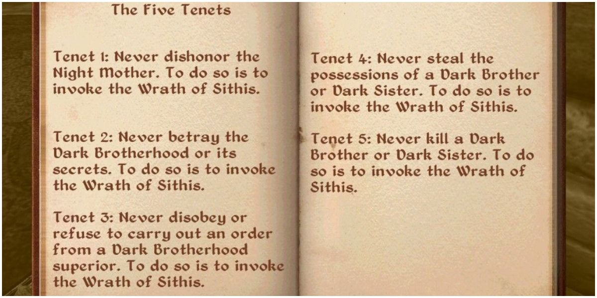 Elder Scrolls: 5 Ways The Dark Brotherhood Is Better In Skyrim (&amp; 5 It ...