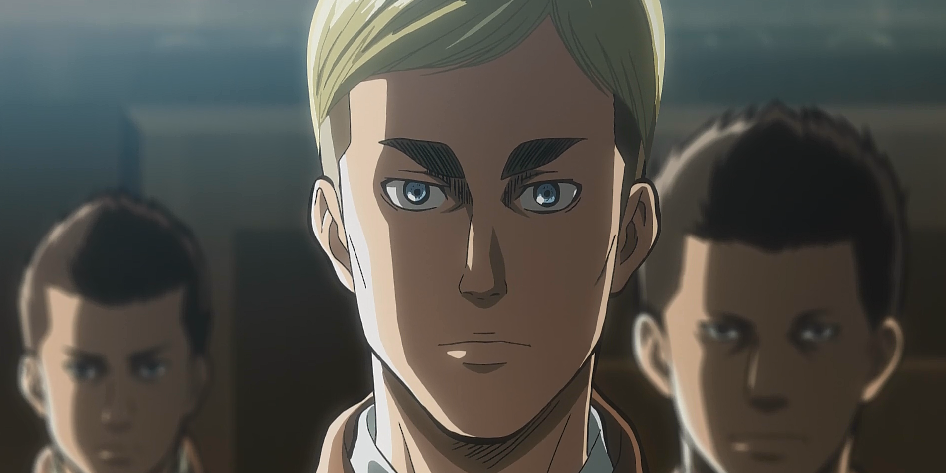 Erwin At Eren's Execution Trial