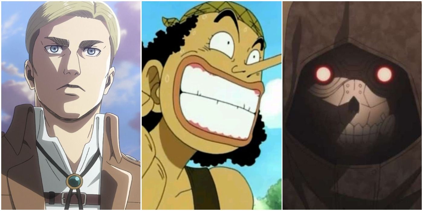 AOT Erwin One Piece Usopp pre-time skip SAO death gun