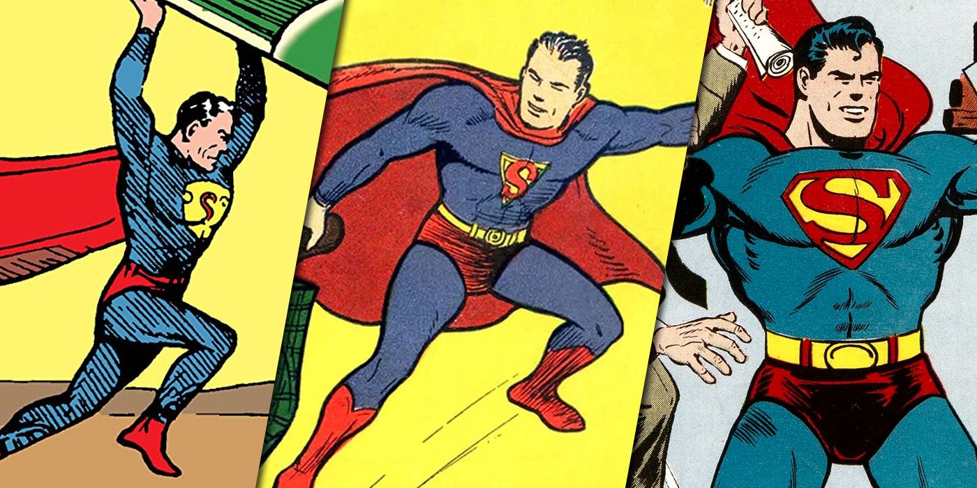 10 Ways That Superman's Costume Has Changed Over The Years