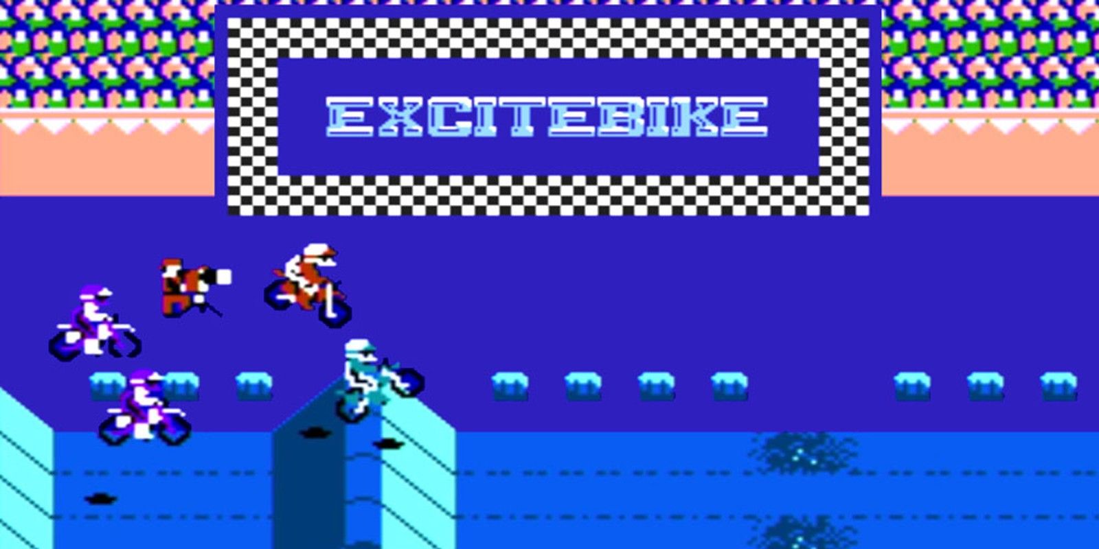NES Excitebike Race