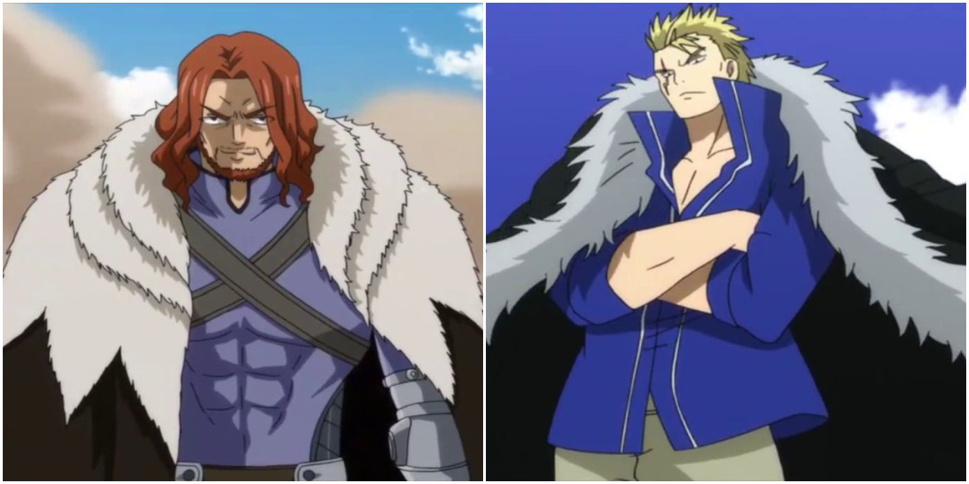 Gildarts and Laxus from Fairy Tail