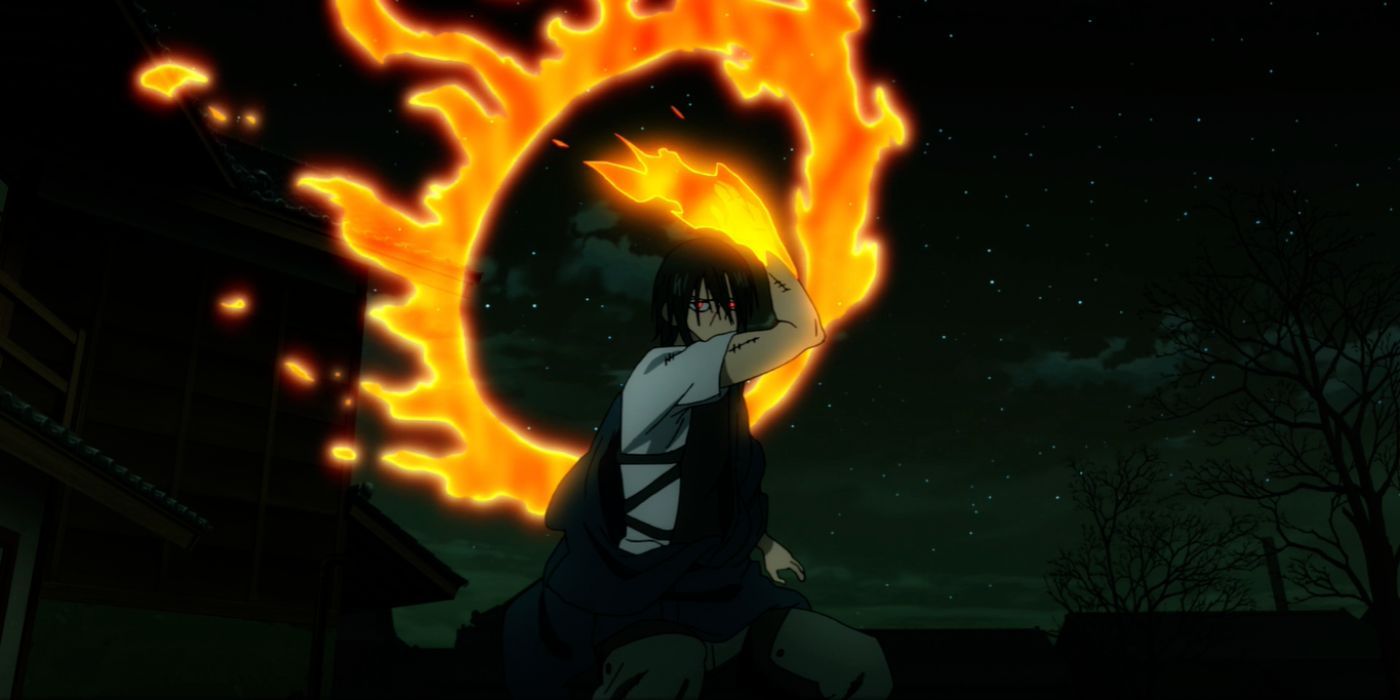 Benimaru attack from Fire Force