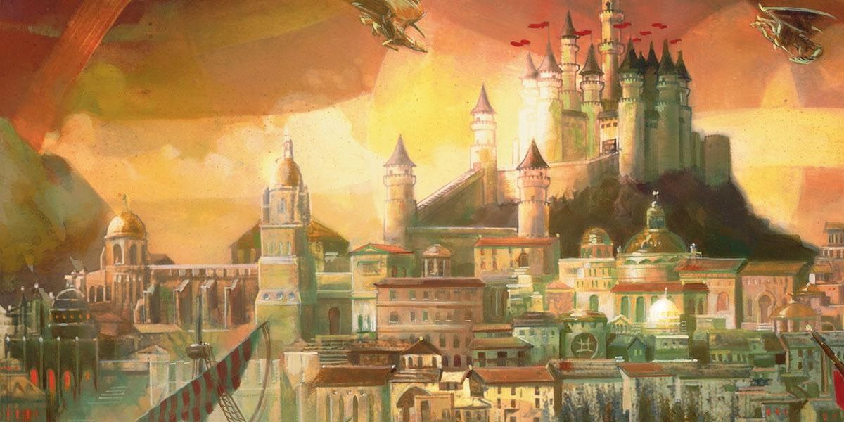 The Dnd City of Waterdeep in The Forgotten Realms