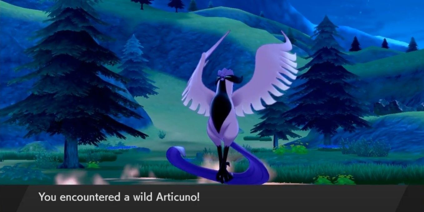 Galarian Articuno in the wild