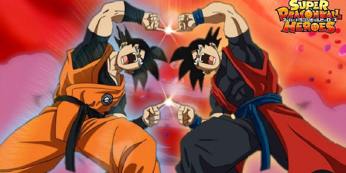 Dragon Ball Goku And Xeno Goku Fuse