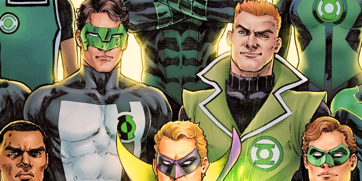 The Green Lantern Corps with Kyle Rayner and Guy Gardner