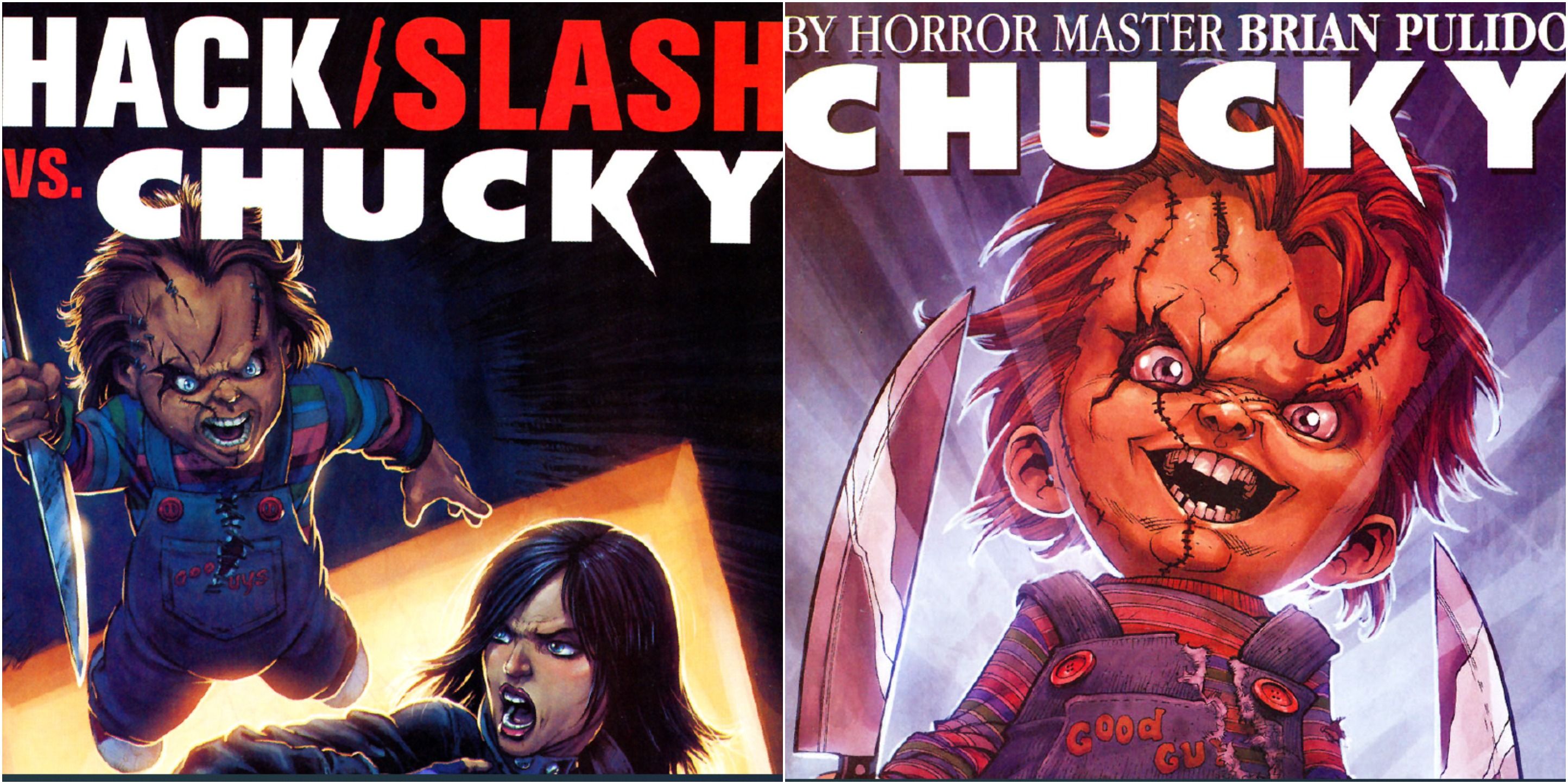 Hack/Slash VS Chucky cover images