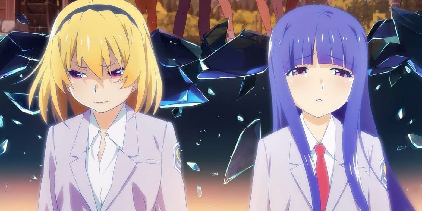 Anime Higurashi When They Cry Sotsu Anime Key Art With Satoko And Rika