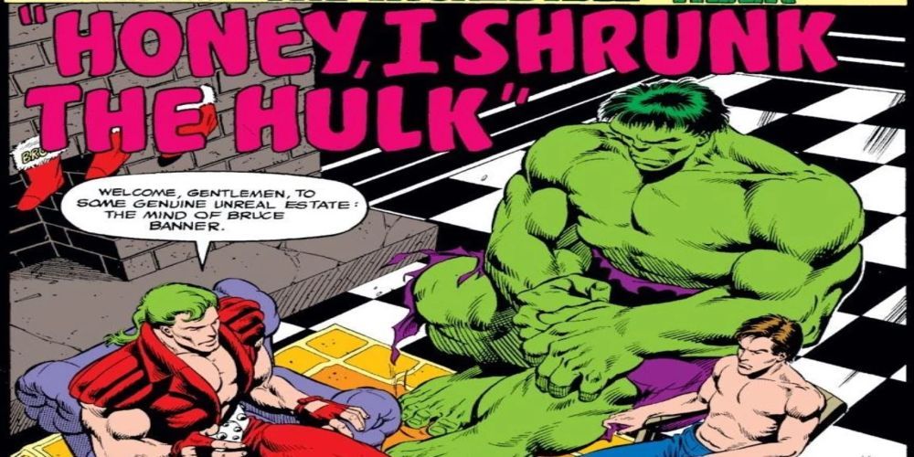 Big Guy Hulk, Grey Hulk, and Bruce Banner