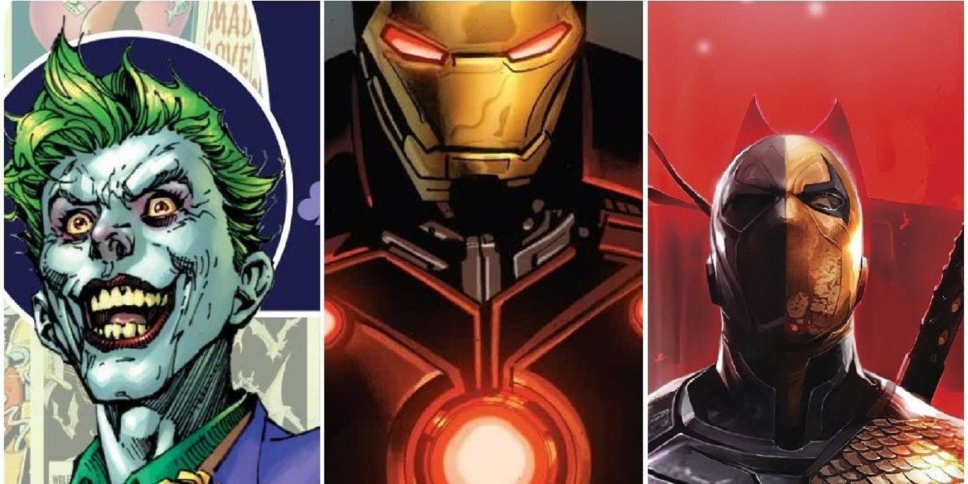 Iron Man Between Deathstroke and The Joker
