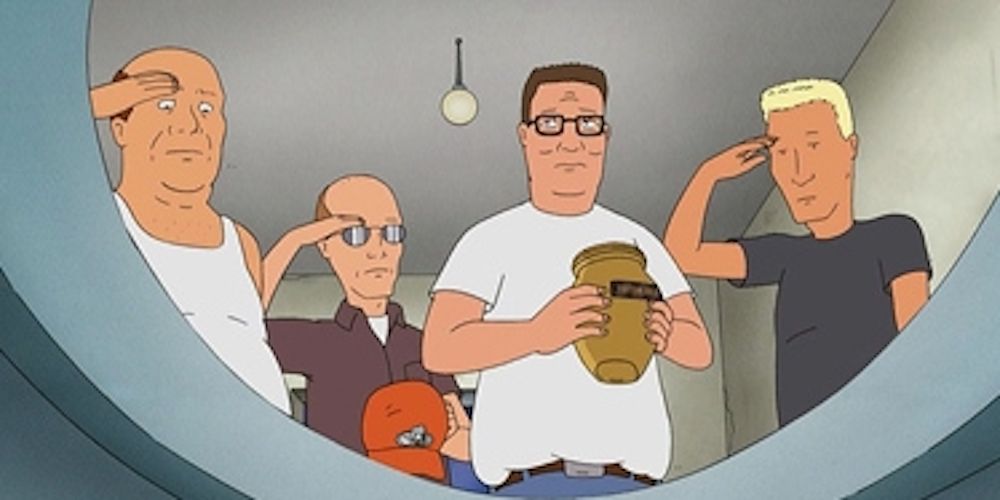Animation King Of The Hill Cotton's Ashes Toilet