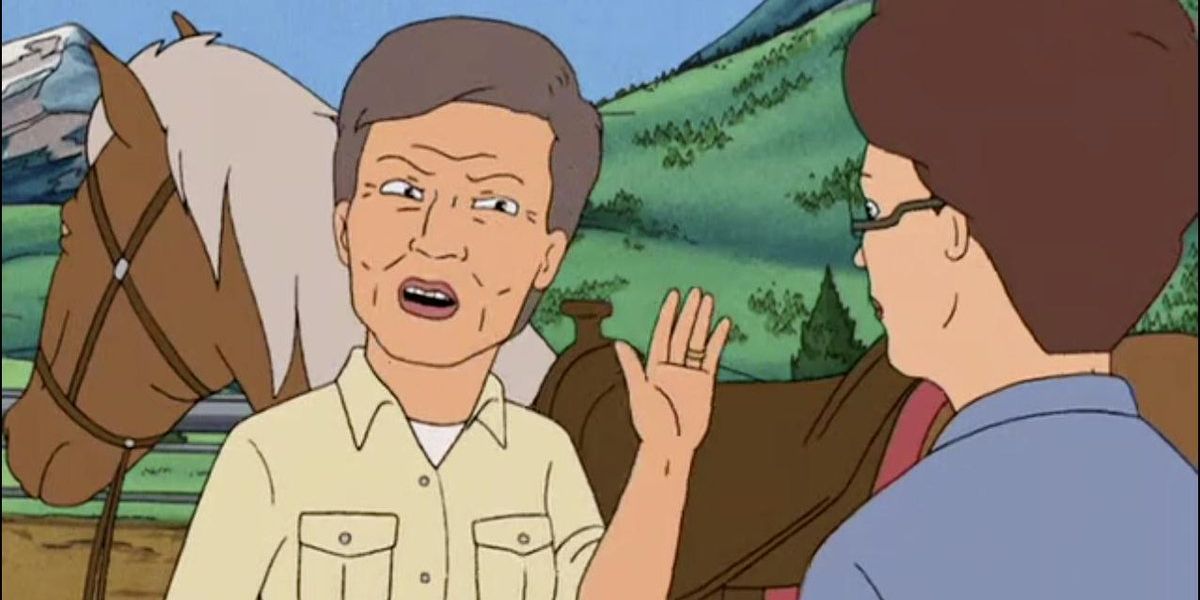 Animation King Of The Hill Peggy With Mom Rancher Montana