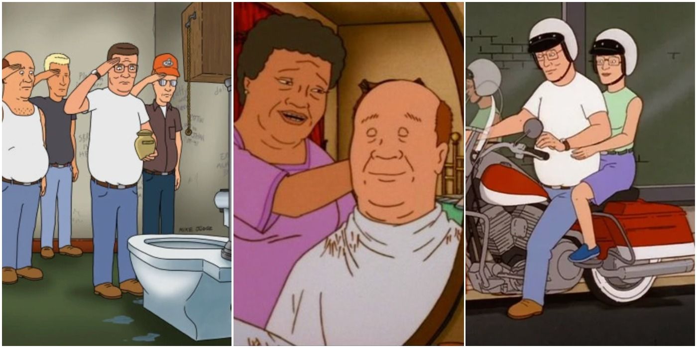 King Of The Hill Plotholes Cotton Ashes Bill Laoma Love Peggy Bike Trio Header