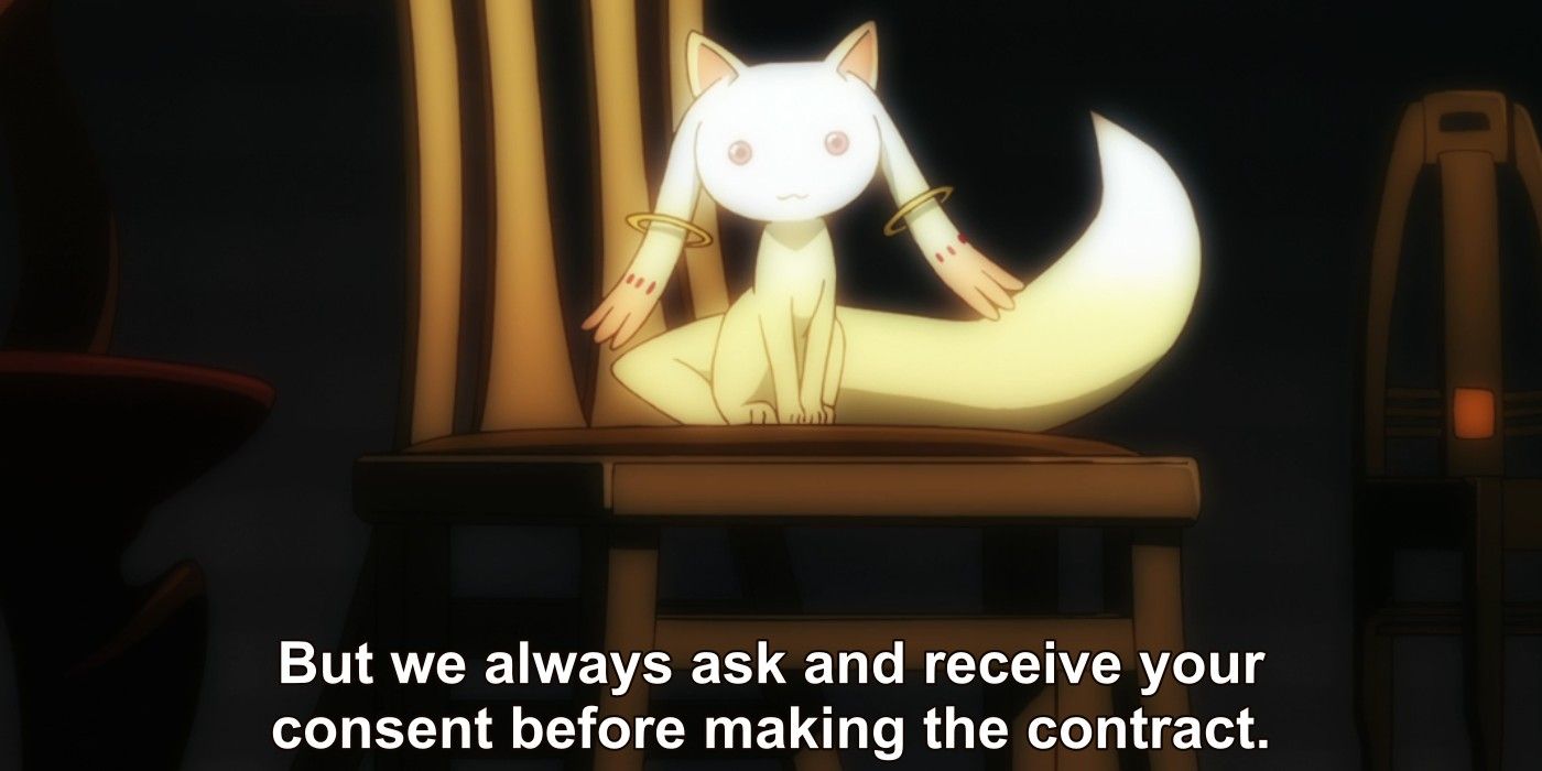 Kyubey Explains The Contract