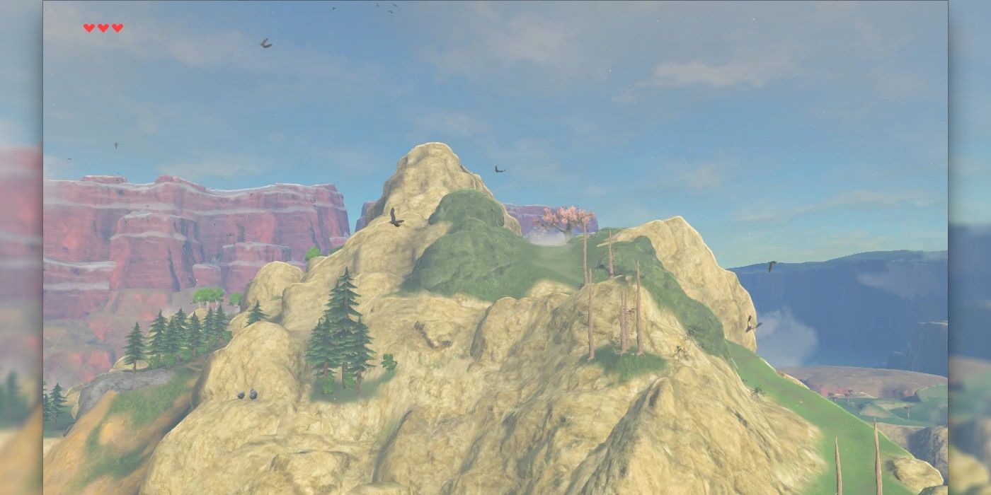 Legend of Zelda Breath Of The Wild Satori Mountain