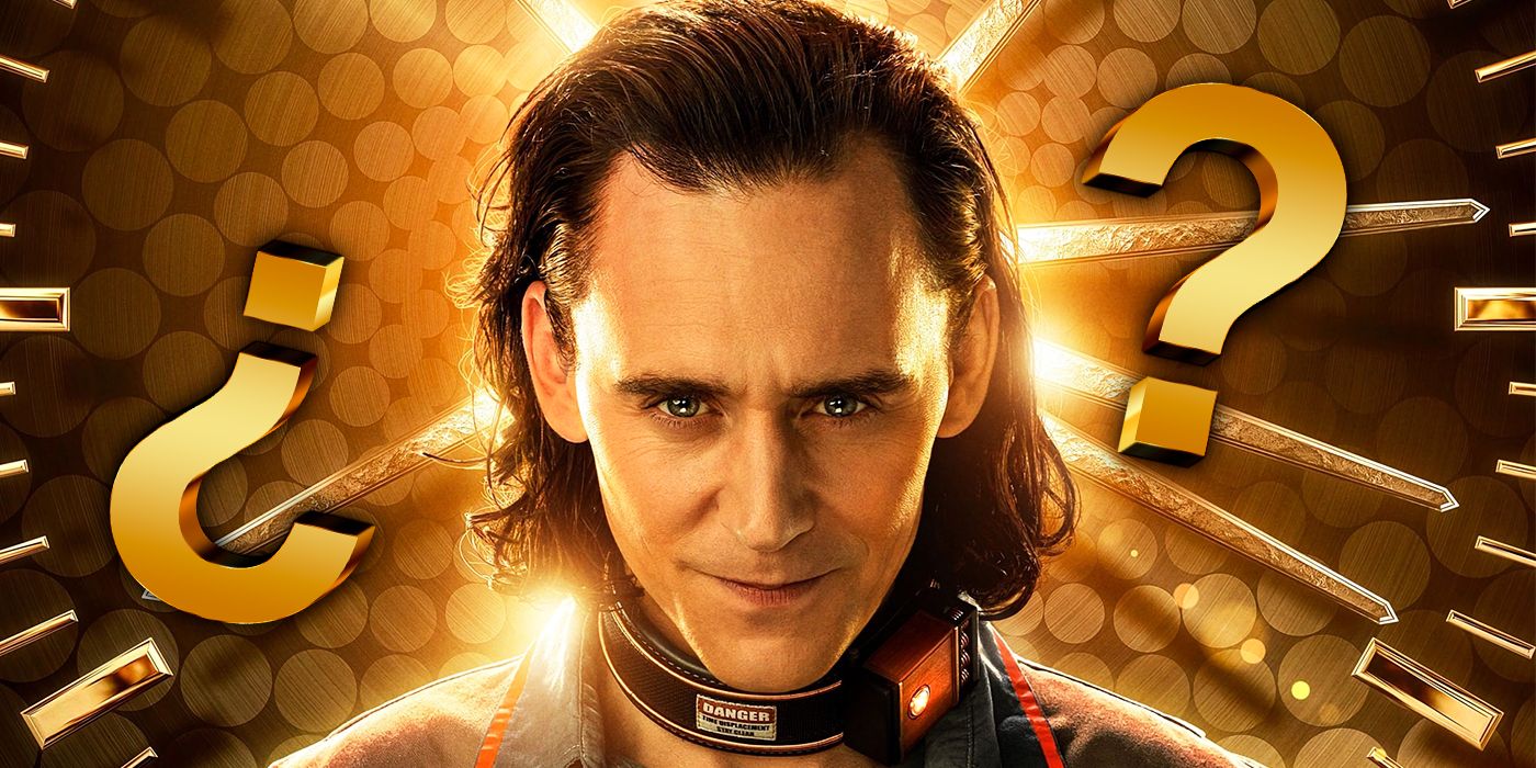 Image of Loki with question marks.