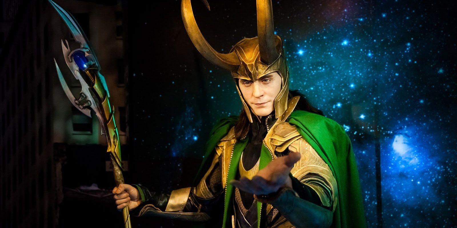 Loki from an exhibit in Norway