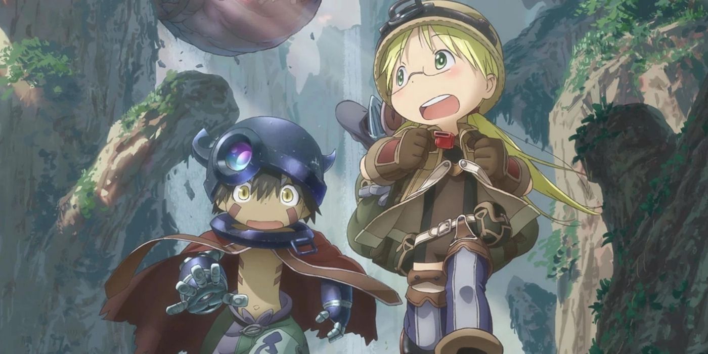 riko and reg from made in abyss