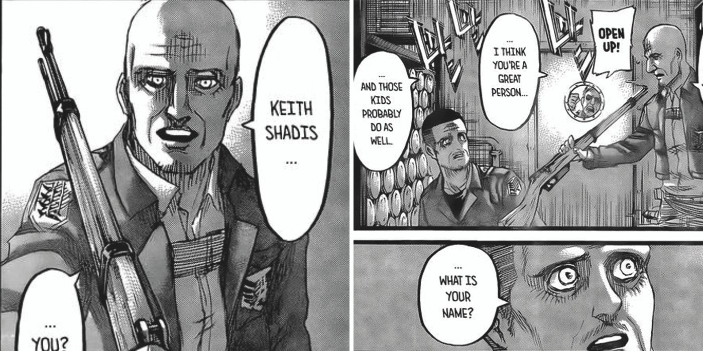 Shadis and Magath introduce themselves to each other